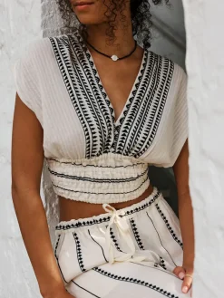 ALIA | Plunge Top<lemlem Sale