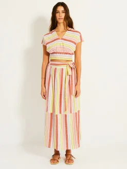 ALIA | Plunge Top<lemlem Hot