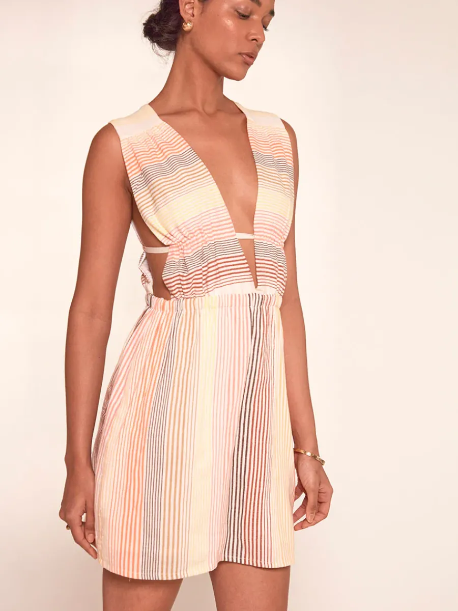 ANTHEA | V Neck Dress<lemlem New