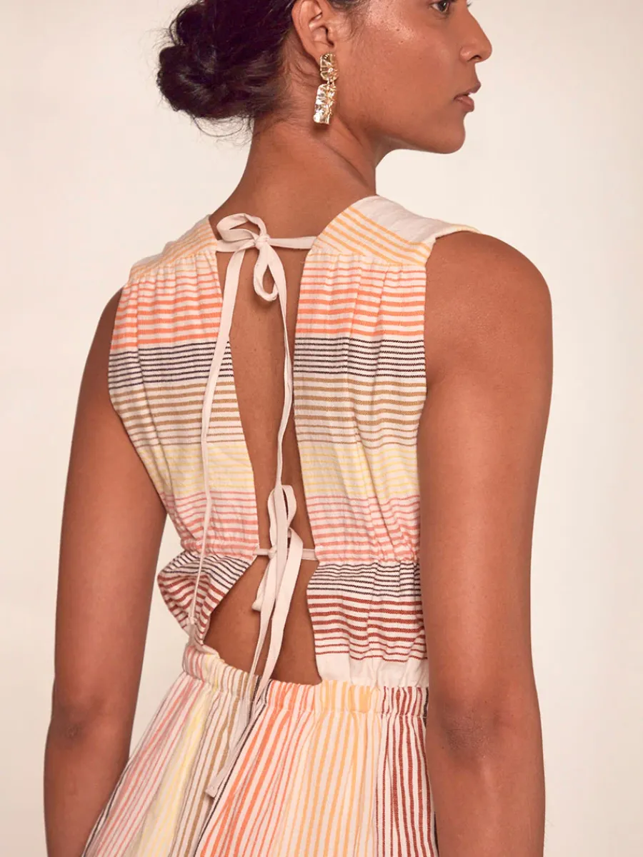 ANTHEA | V Neck Dress<lemlem New
