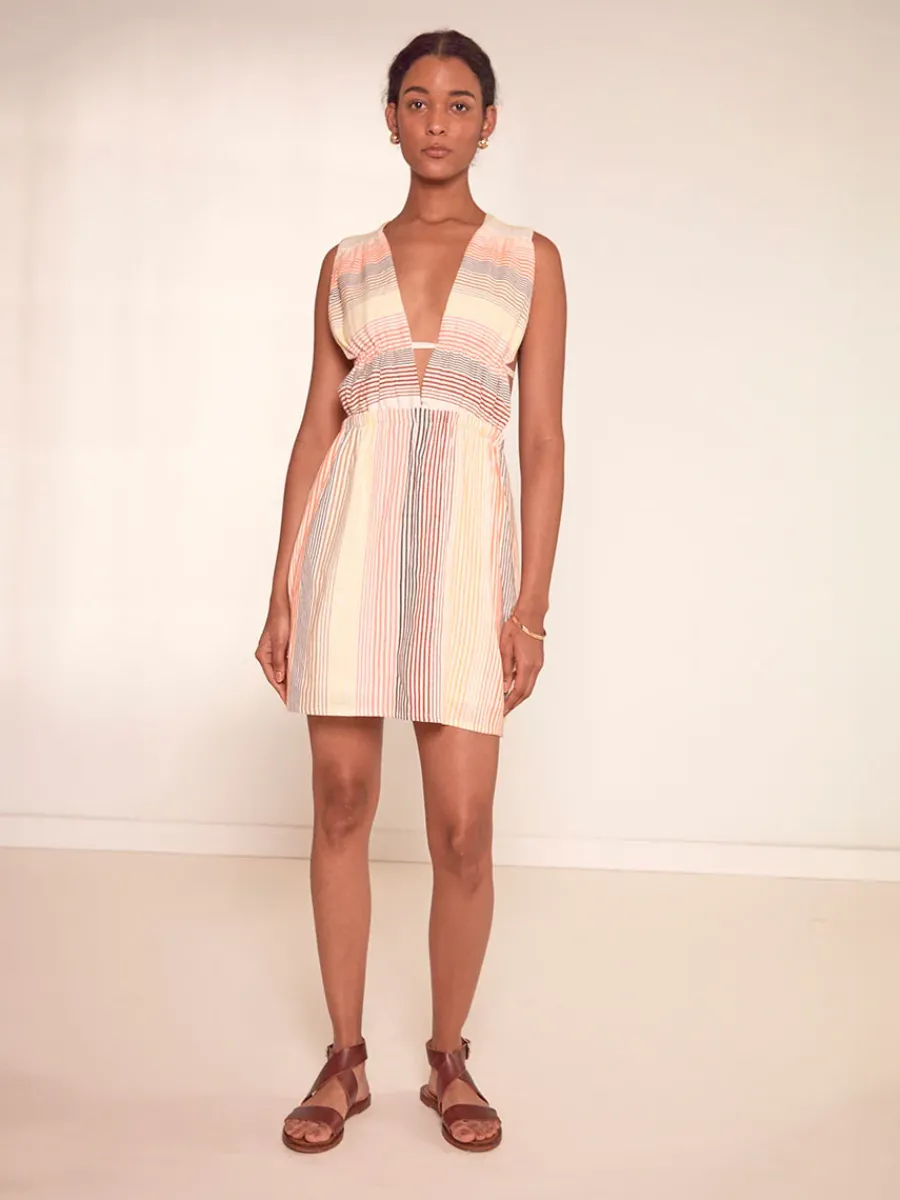 ANTHEA | V Neck Dress<lemlem New