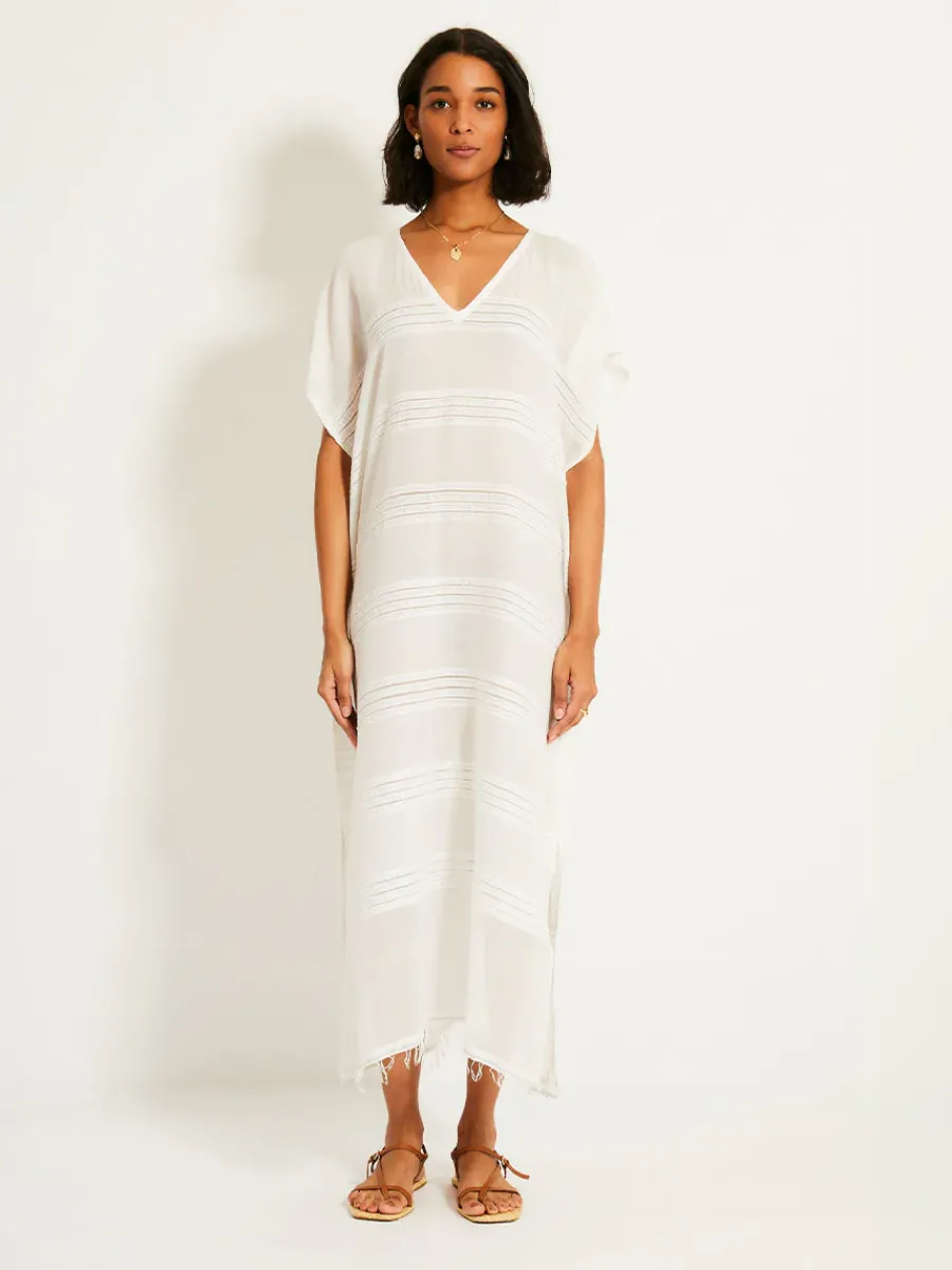 DALILA | V Neck Caftan<lemlem Fashion