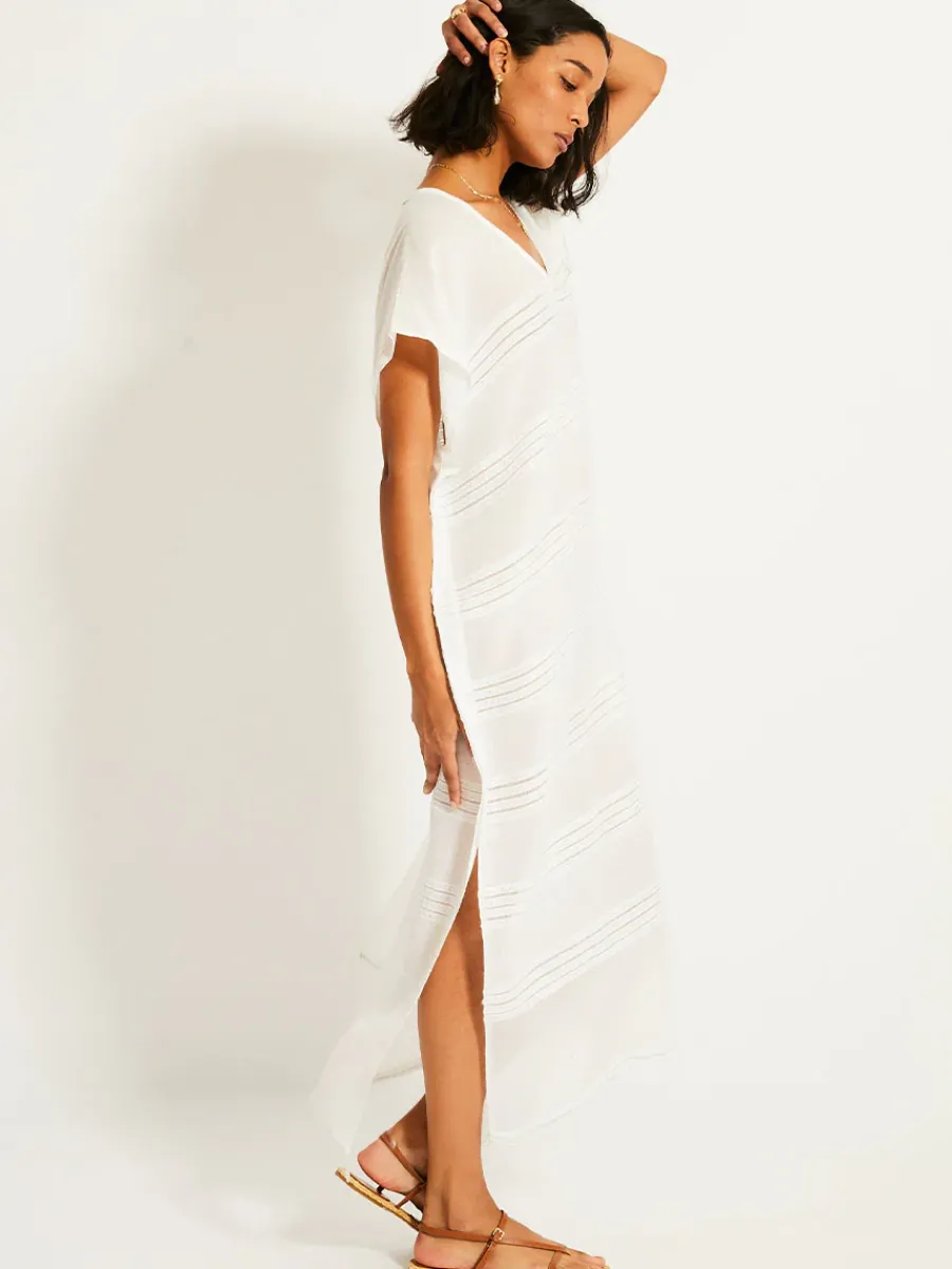 DALILA | V Neck Caftan<lemlem Fashion