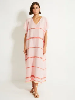 DALILA | V Neck Caftan<lemlem Clearance