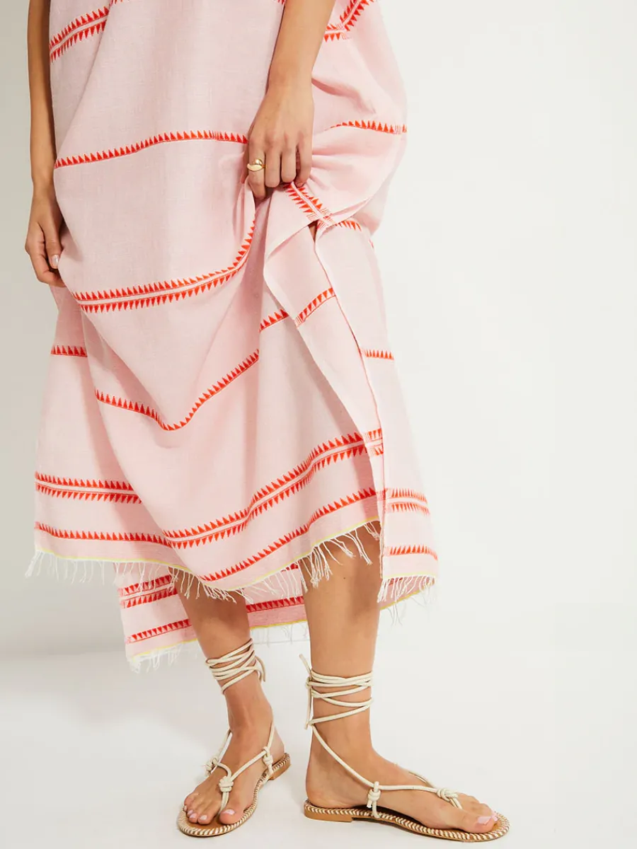 DALILA | V Neck Caftan<lemlem Clearance