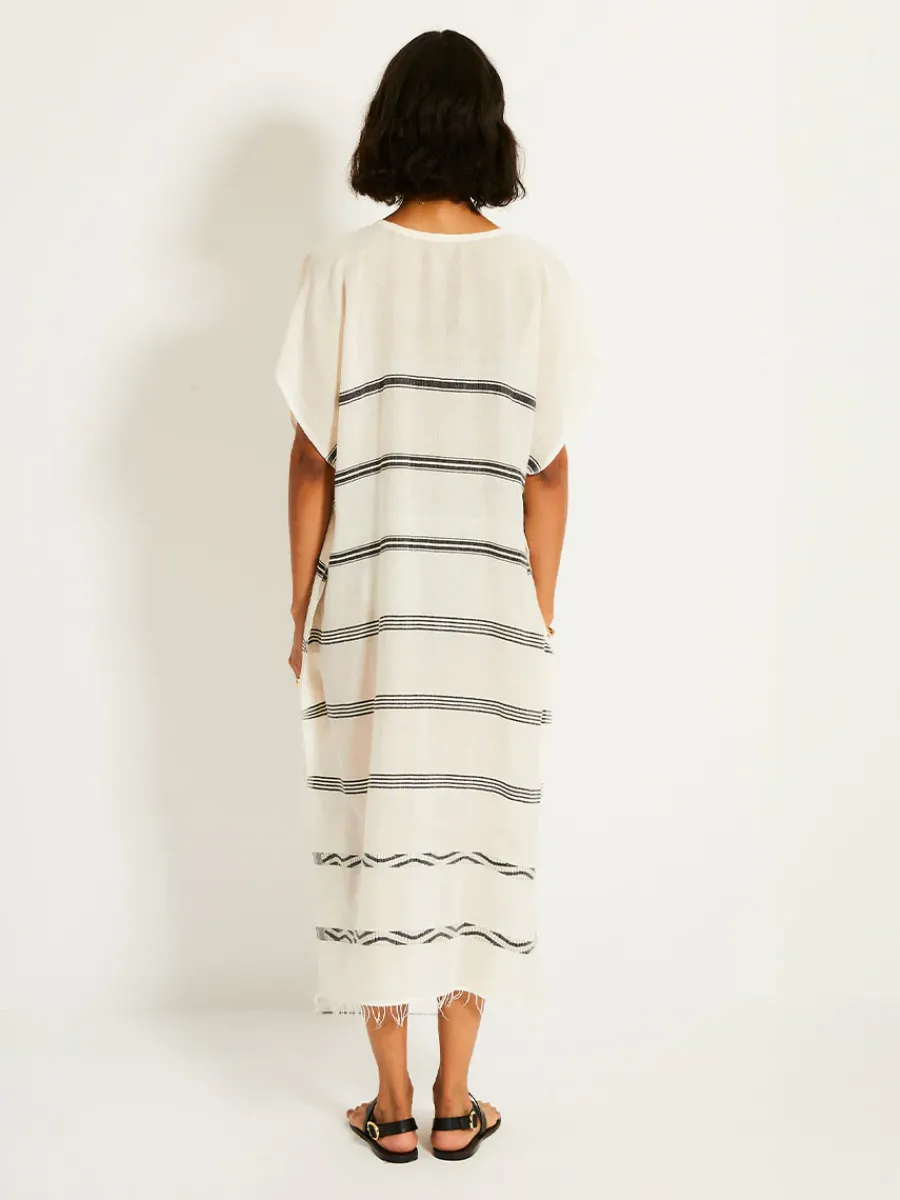 DALILA | V Neck Caftan<lemlem Discount