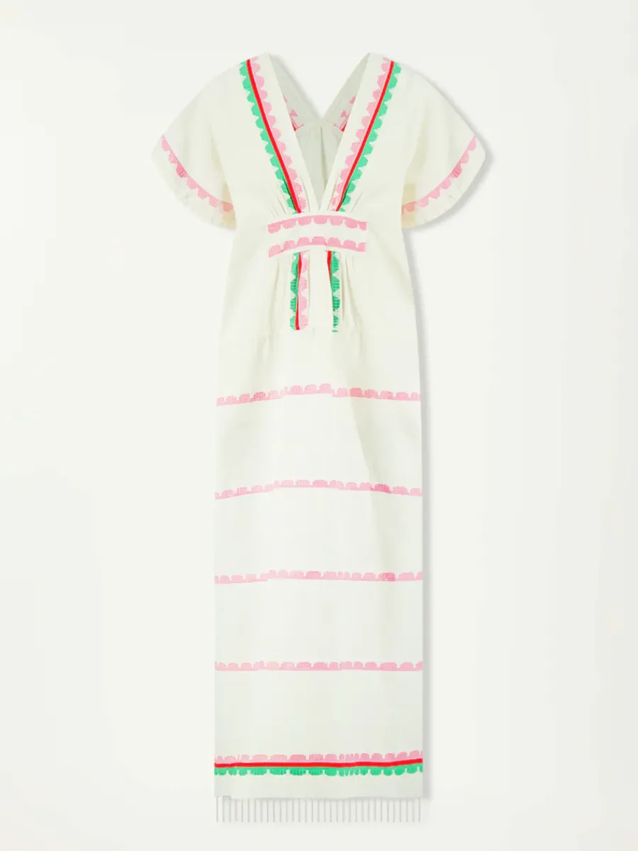 GASIRA | V Neck Caftan<lemlem Hot