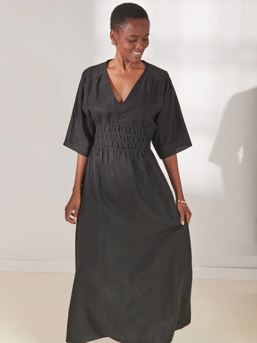 HERMONA | Plunge Dress<lemlem Fashion