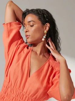 HERMONA | Plunge Dress<lemlem New