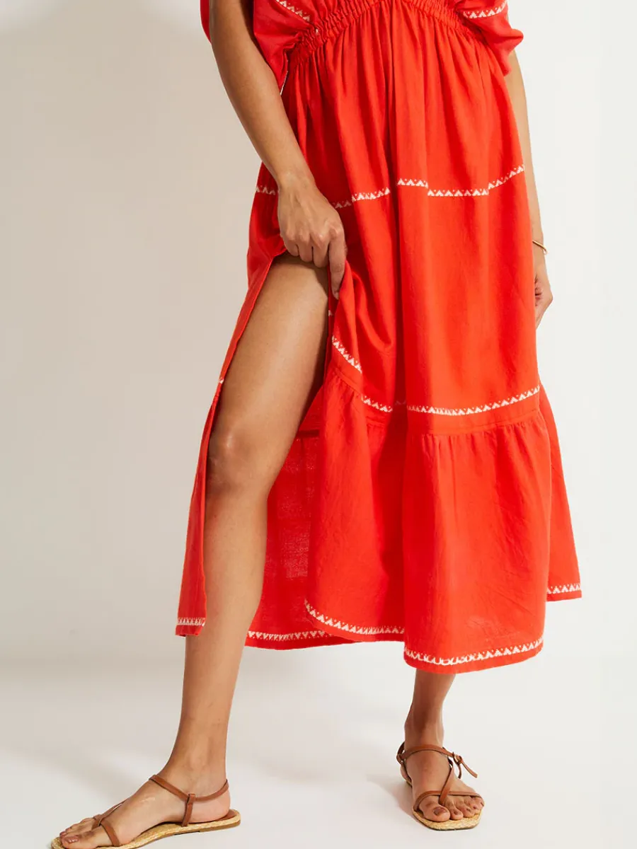 LEILA | Plunge Dress<lemlem Outlet