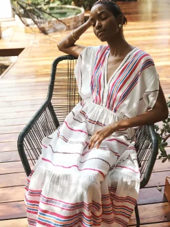 LEILA | Plunge Dress<lemlem Discount