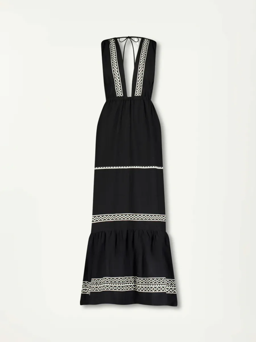 LELISA | V Neck Dress<lemlem Fashion