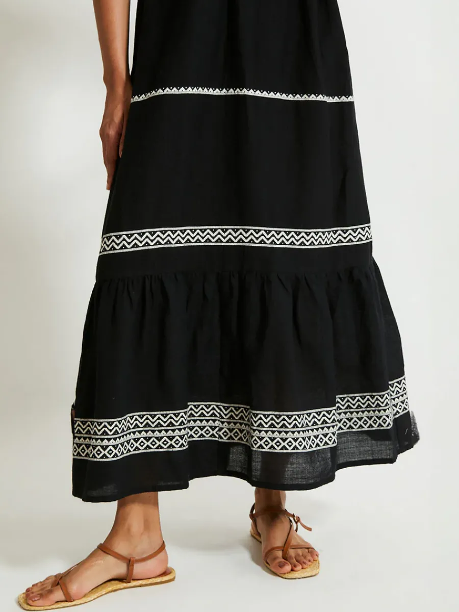 LELISA | V Neck Dress<lemlem Fashion