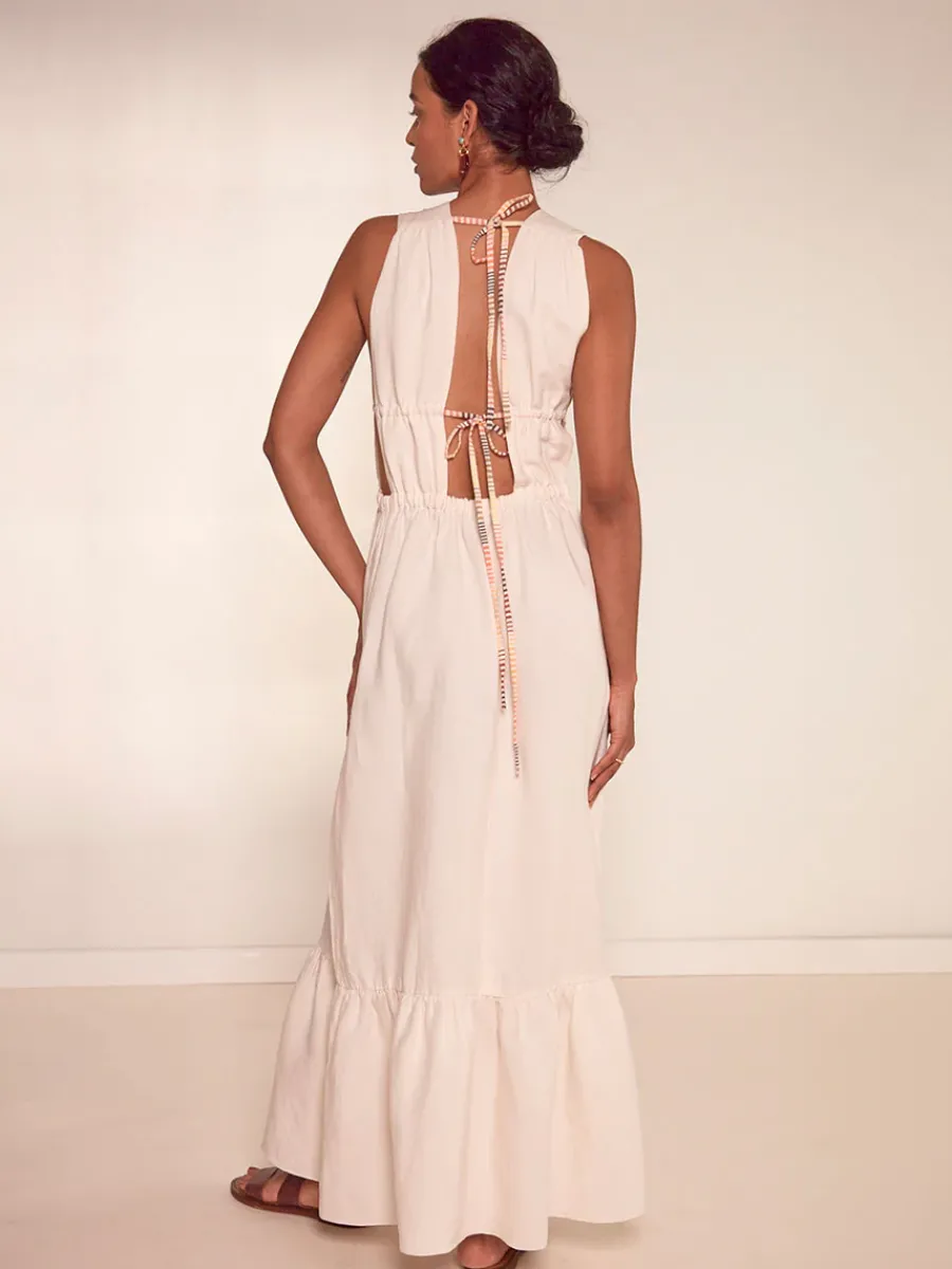 LELISA | V Neck Dress<lemlem Fashion