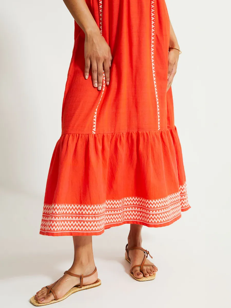 LELISA | V Neck Dress<lemlem Fashion