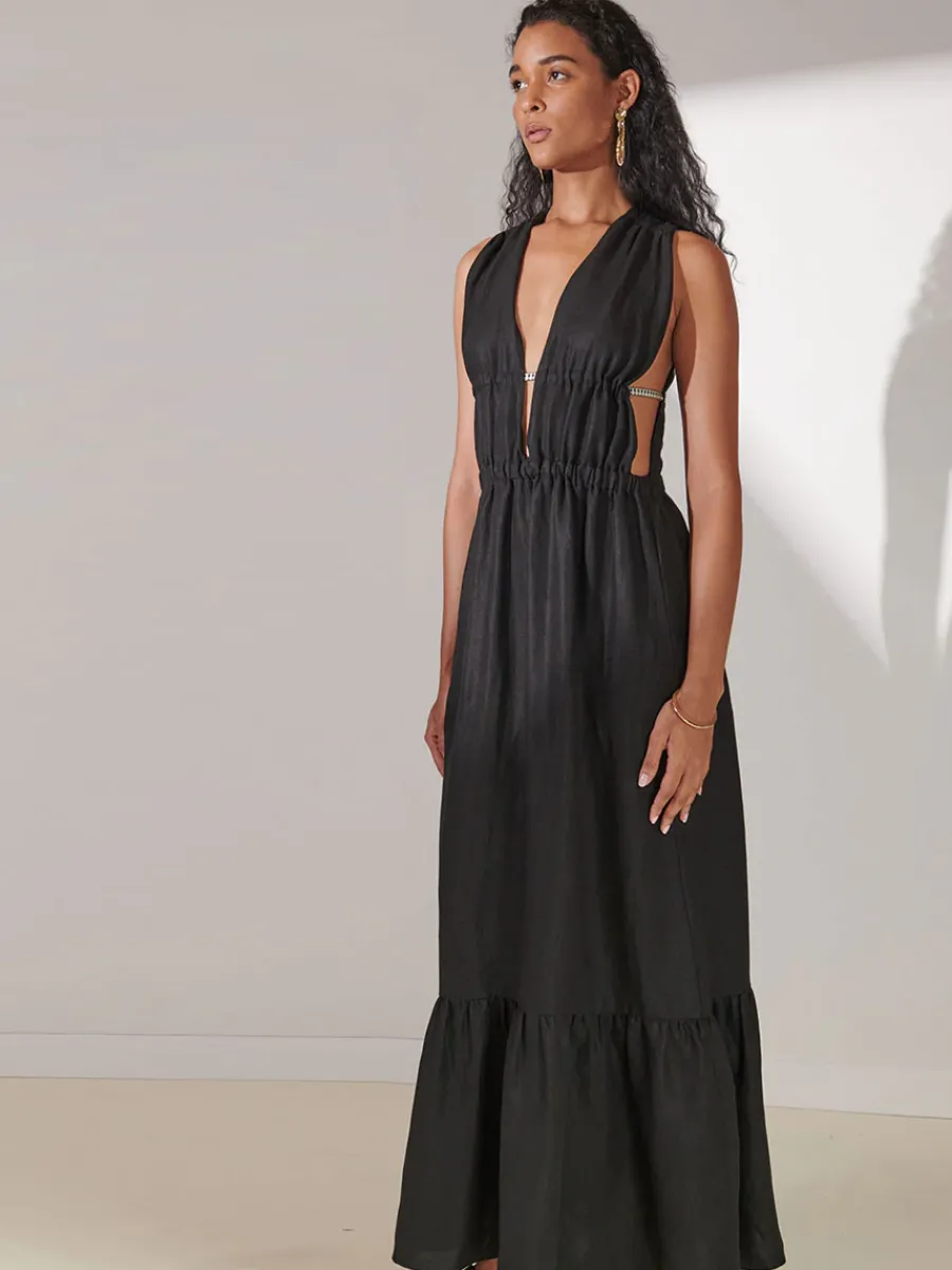 LELISA | V Neck Dress<lemlem Sale