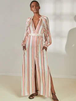 MAKEDA | Button Up Dress<lemlem Hot