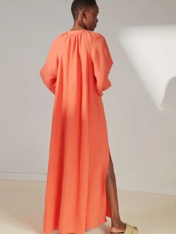 MAKEDA | Button Up Dress<lemlem Clearance