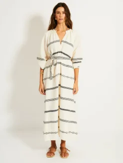 MAKEDA | Button Up Dress<lemlem Sale