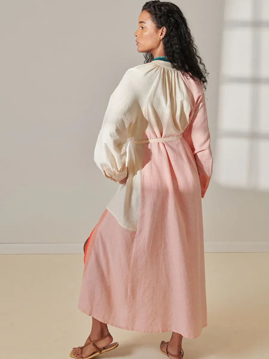 MAKEDA | Button Up Dress<lemlem Fashion