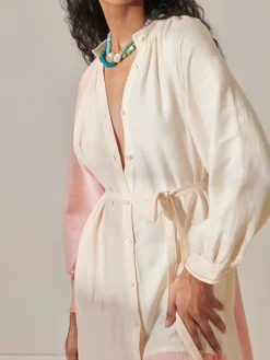 MAKEDA | Button Up Dress<lemlem Fashion
