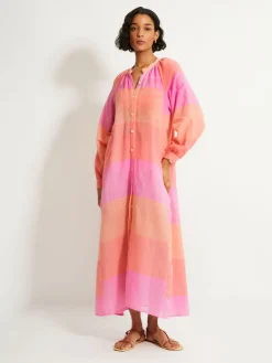 MAKEDA | Button Up Dress<lemlem Outlet