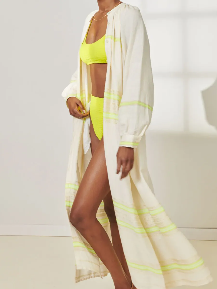 MAKEDA | Button Up Dress<lemlem Online