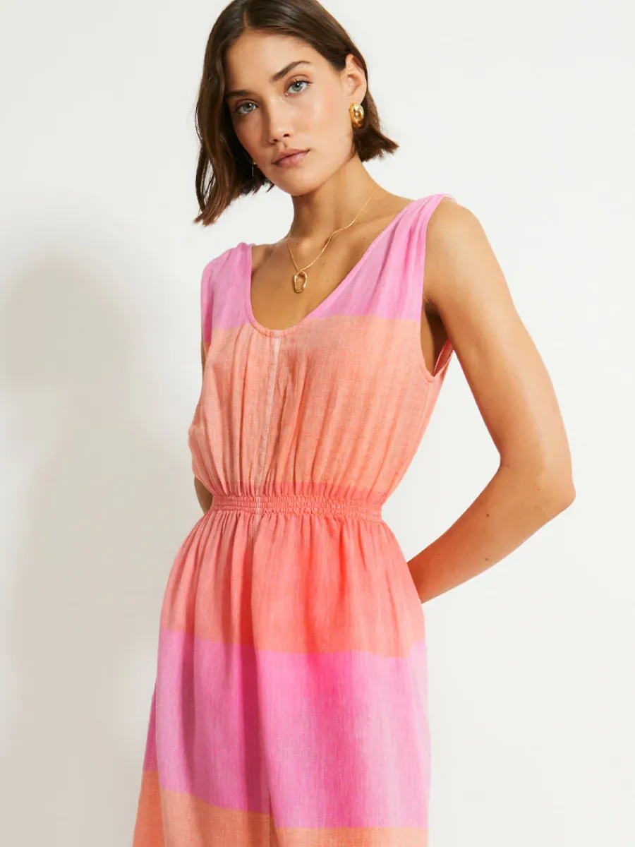 MELAT | Scoop Neck Dress<lemlem Hot