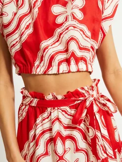 MUNA | Ruched Crop Top<lemlem Fashion